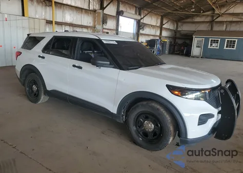 2020 Ford Explorer Police Interceptor z USA, uszkodzony, nr VIN 1FM5K8AB0LGD00837